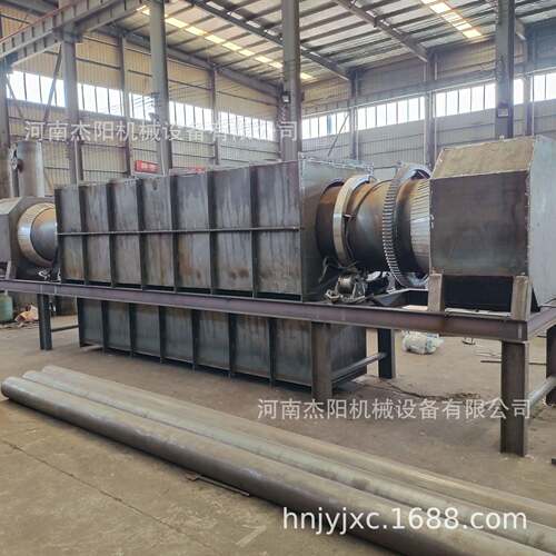 仁壳花生壳炭化设采不锈用钢杏制作可连续炭化生产做备机制JYMT-2