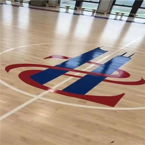地室内篮球馆22631木地板场健身房动木运板羽毛球馆枫桦木体育馆