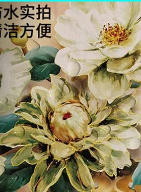 欧式入户电表箱装饰美式复古油RRC画挂画款餐厅电表盒遮挡画免新