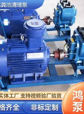 浆化粪池清理泵养殖场抽粪泵自吸式泵污吸粪机污泥泵抽泥污YZN抽