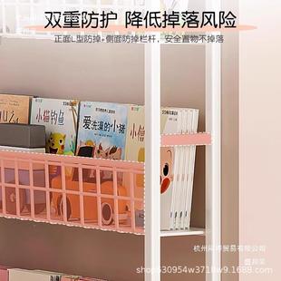 门过后落置物架架儿童无品牌/一体靠墙绘本道墙上地极窄铁艺