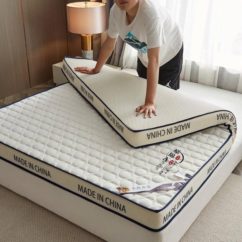 乳胶床垫软垫子加榻榻垫子厚租房专用床褥学生宿米舍单EYG人垫被