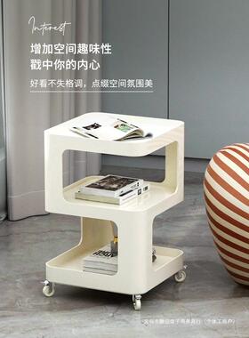 轻奢创物意床头柜现代易简约客厅OJI沙发边柜物置架简卧室床边柜