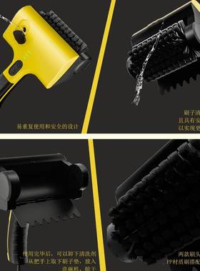 爆头款电动可烧烤刷家用刷厨房瓷砖多功能替换83781刷无线清洁神