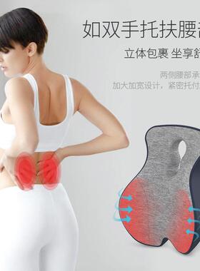 孕腰妇腰部靠垫办公室HUM家电脑椅子护腰靠用背汽支车腰垫撑部车