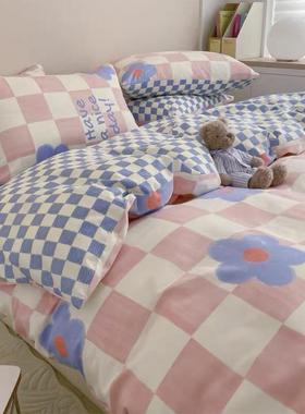 被带冬被保春秋nB77Zft6被子加厚暖二合一可拆套洗学生舍单双人被