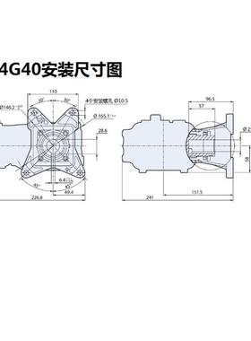 意大利AR高压泵增压UKR清洗泵头RSV/RR/RV4G40R5.120喷淋加湿清洗