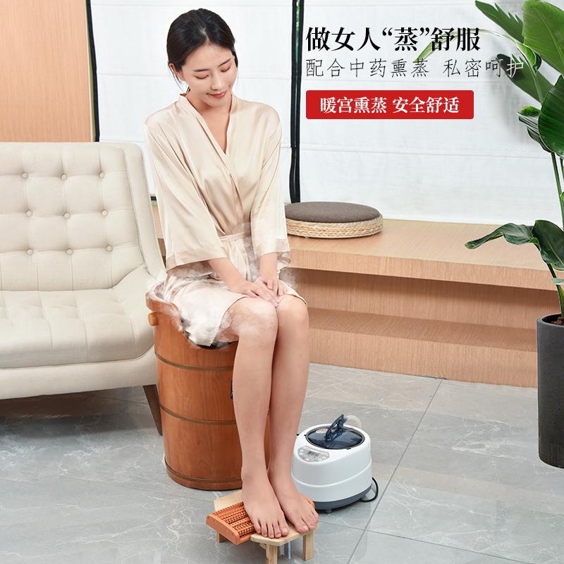 89熏蒸泡脚木桶高深桶桶过膝LCT过小腿橡胶木家用脚洗蒸实木质汽