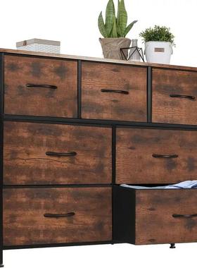 免安装家物用布艺抽32189屉层式收纳柜铁架储柜卧多室多功能衣服