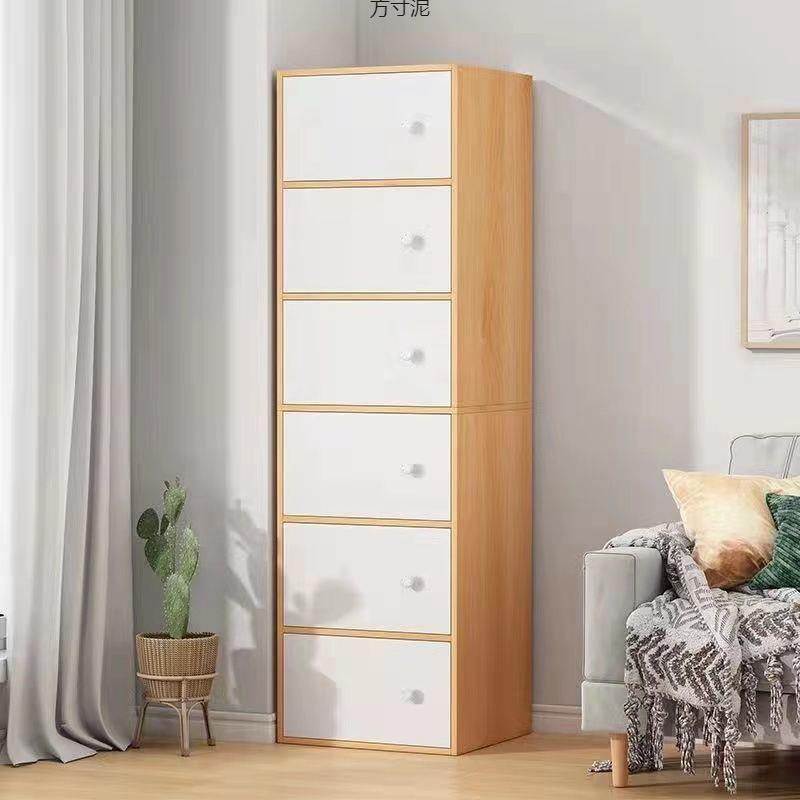 五斗柜纳柜卧室立家用简易屉柜客厅柜靠墙置物柜小FYV收柜子抽储