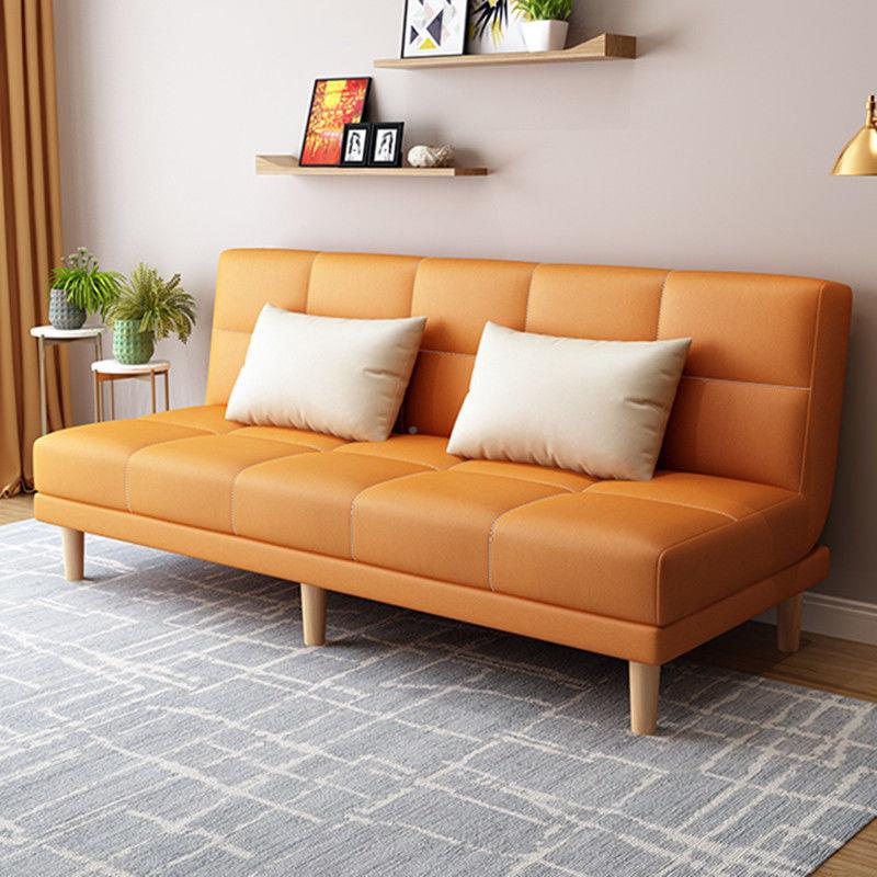 L7多功能布艺折人叠沙发简易两用F77J9TH8双三人出租房公寓民宿懒