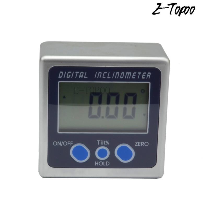 49角0度*数显倾JII仪子角度电尺角度规水平仪倾角盒带磁塑料外壳