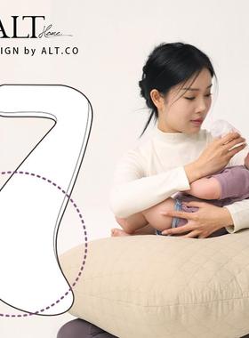 孕妇抱奶枕侧23154枕睡怀孕期睡夹腿专用长条枕床上喂女生觉搂睡
