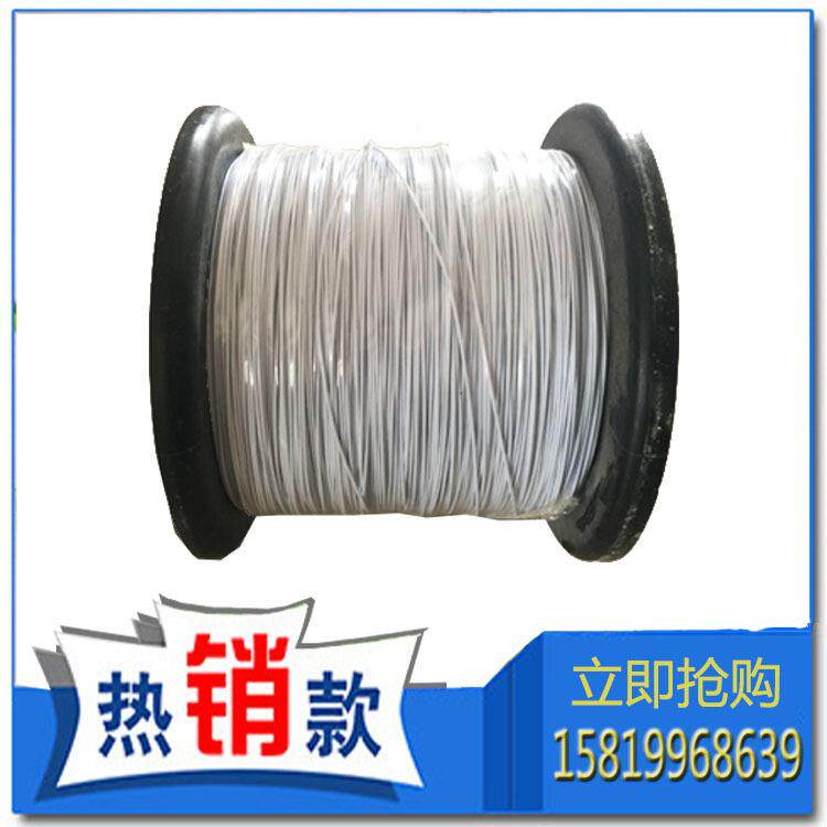 铁丝扎全轴装扎带线彩色PVC塑胶皮细镀包锌扎白带色整卷自动扎线
