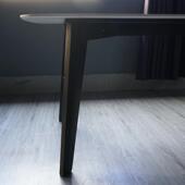 5V意12209式 极吃简板餐桌方长形家用1桌6椅子岩饭桌餐椅实木餐