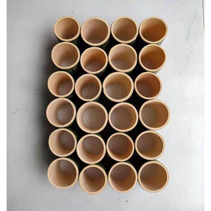 空心竹筒无节天然竹子两头空绿色工艺品原材料装饰编织定制包邮