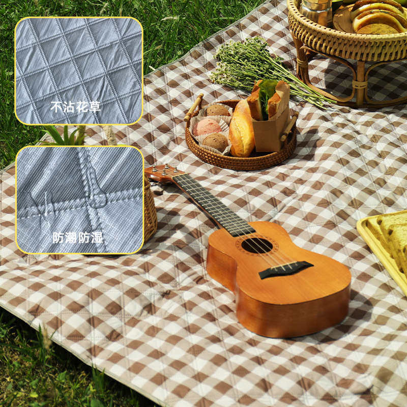 野餐垫防潮垫加厚户外露营防水地垫沙滩垫野餐布神器坐垫晒背趴垫,户外/登山/野营/旅行用品,防潮垫,淘宝优惠券,粉丝福利购,淘宝优惠卷