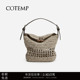 cotemp 手工钩针小手包单肩草编感手拎包 25SS款 Kipuka Handbag