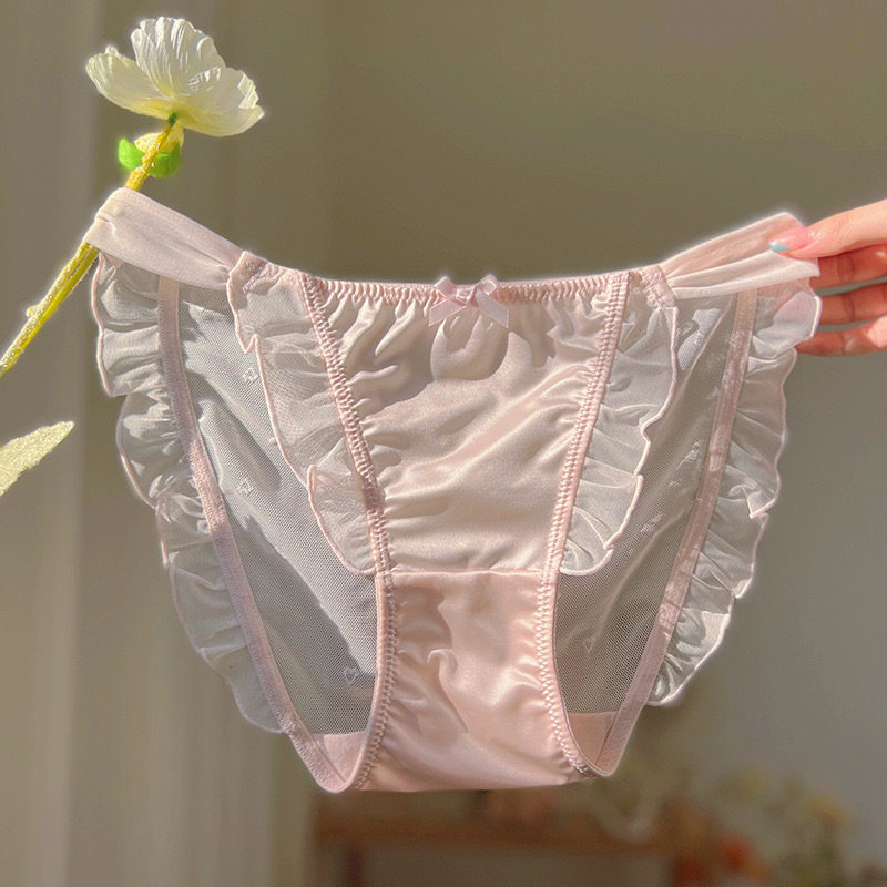 2025新款法式高级蕾丝透明内裤女士低腰开叉性感棉质内裤128元,女士内衣/男士内衣/家居服,男三角内裤,淘宝优惠券,粉丝福利购,淘宝优惠卷