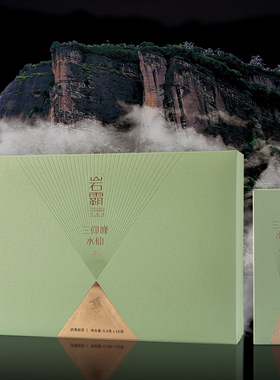 岩霸（YANBA TEA）三仰峰水仙 武夷岩茶 水仙茶158.4克18泡礼盒装