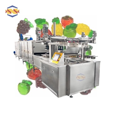 SE-772E-600软糖制造设备  软糖全自动伺服式浇注生产线 糖果机械