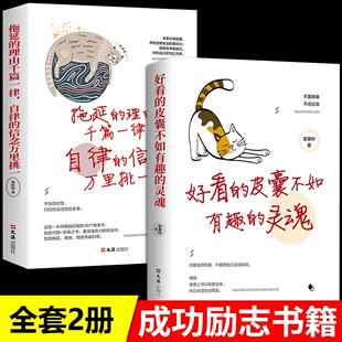 全套2册好看的皮囊不如有趣的灵魂青春励志正能量治愈系修心的书籍