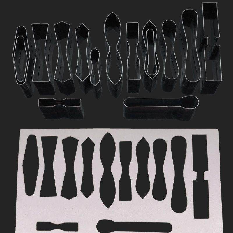 皮革异型花冲皮料刀模打孔器15件套 DIY手工皮革尾带开孔尾斩,居家布艺,缝纫DIY工具套装,淘宝优惠券,粉丝福利购,淘宝优惠卷