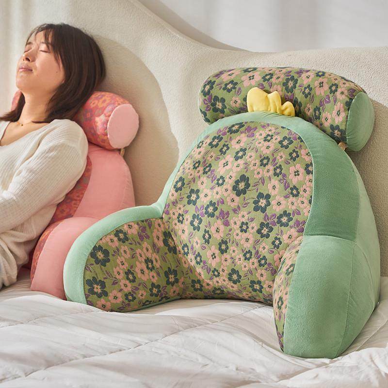 床头软包大靠背老人半躺沙发靠垫床上玩手机护腰靠枕看电视靠背垫,居家布艺,床头靠垫,淘宝优惠券,粉丝福利购,淘宝优惠卷