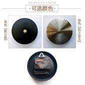 DIY客厅钟表挂钟机芯配件现代简约大气时钟挂表大号石英钟木指针