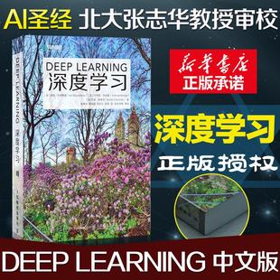 learning中文版 深度学习deep 新华书店正版 神经网络框架算法机器人系统编程机器学习人工智能教程教材 花书AI书籍图灵奖得主作品