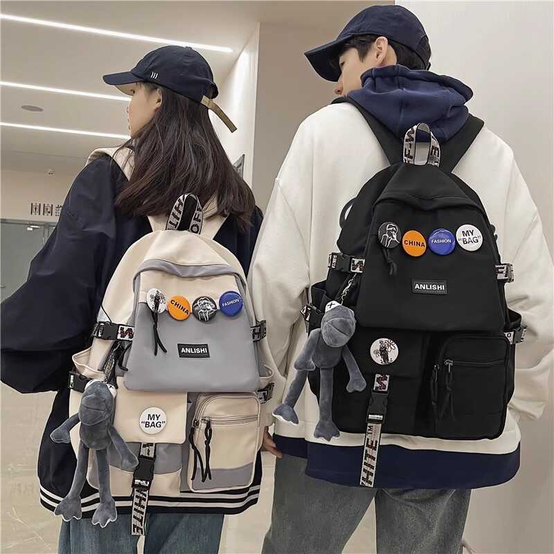 日本进口书包学生韩版旅行双肩包