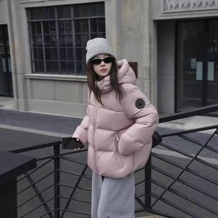 新款羽绒服女黑标空气层2025冬90白鸭绒保暖防风泡芙羽绒服女外套