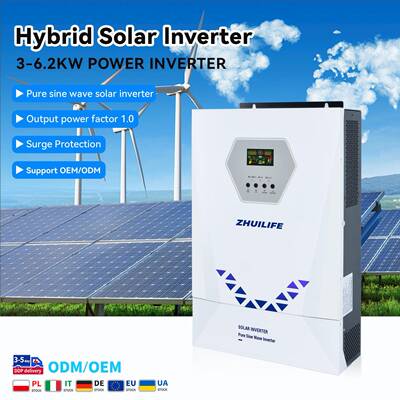 3-6.2KW Home Solar Inverter  HF MPPT WiFi  Control