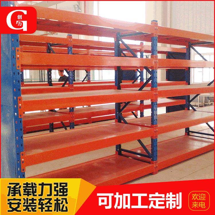 重量型立柱层板货架可拆卸平台重型式货架高位加厚金属架