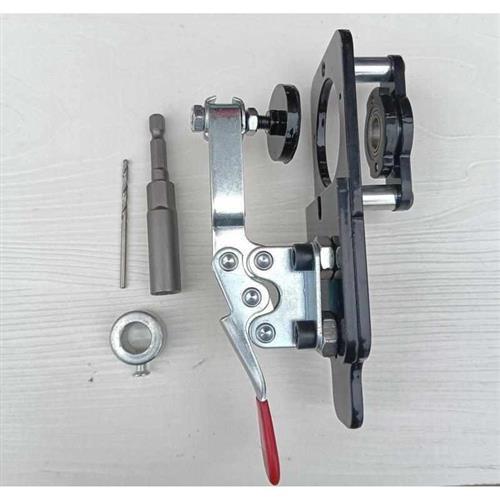 木工铰炼开孔钻合页定位器35mm铰炼打孔辅助器衣橱柜门定位打孔器