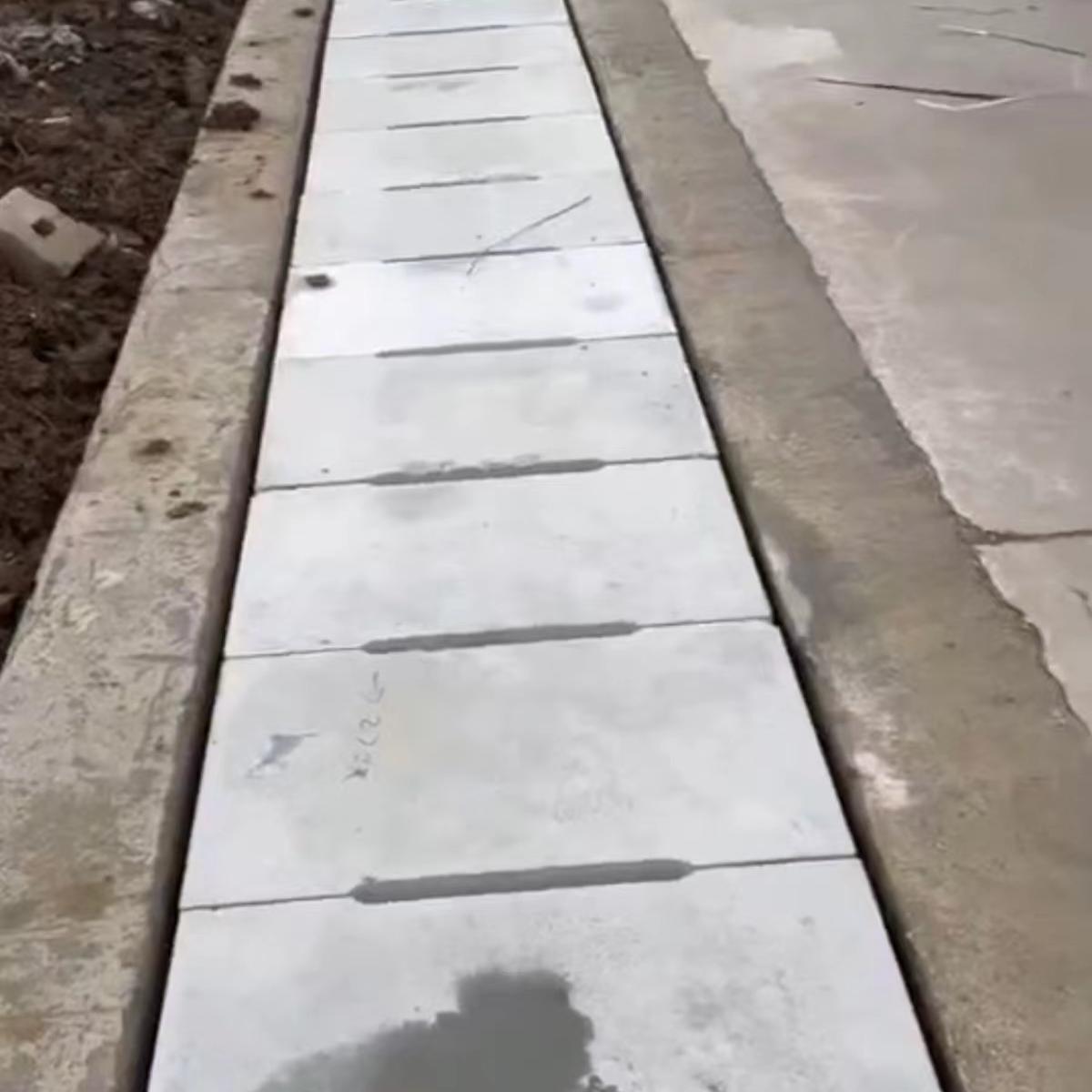 工字型排水沟盖板水泥缺口盖板混凝土预制雨水篦子电力井沟盖板