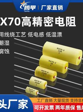 RX70-E高精度精密电阻标准采样低温漂0.25W0.5W1W2W3W250R欧0.01%