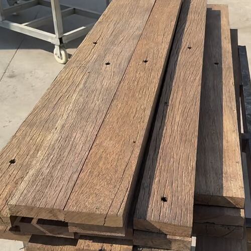 户外庭院防腐木菠萝格复古实木板