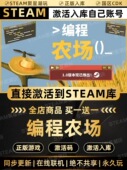 国区CDKEY激活入库CDK激活码 Steam正版 编程农场