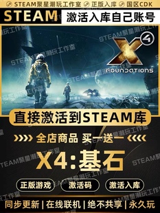 Steam正版【X4基石】国区CDK激活全DLC激活码CDKEY入库