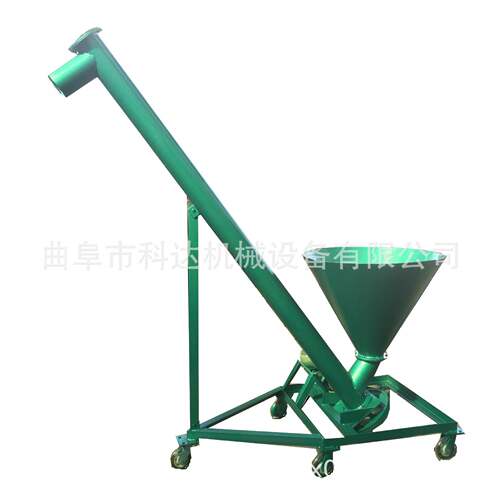 绞龙式自动加料机上粮装卸机管式螺旋提料水泥灰输送机提升机