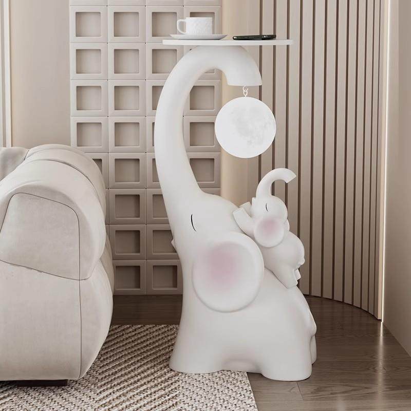 亲子象客厅大型落地摆件电视柜旁边沙发旁托盘收纳轻奢高档装饰品,鲜花速递/花卉仿真/绿植园艺,割草机/草坪机,淘宝优惠券,粉丝福利购,淘宝优惠卷