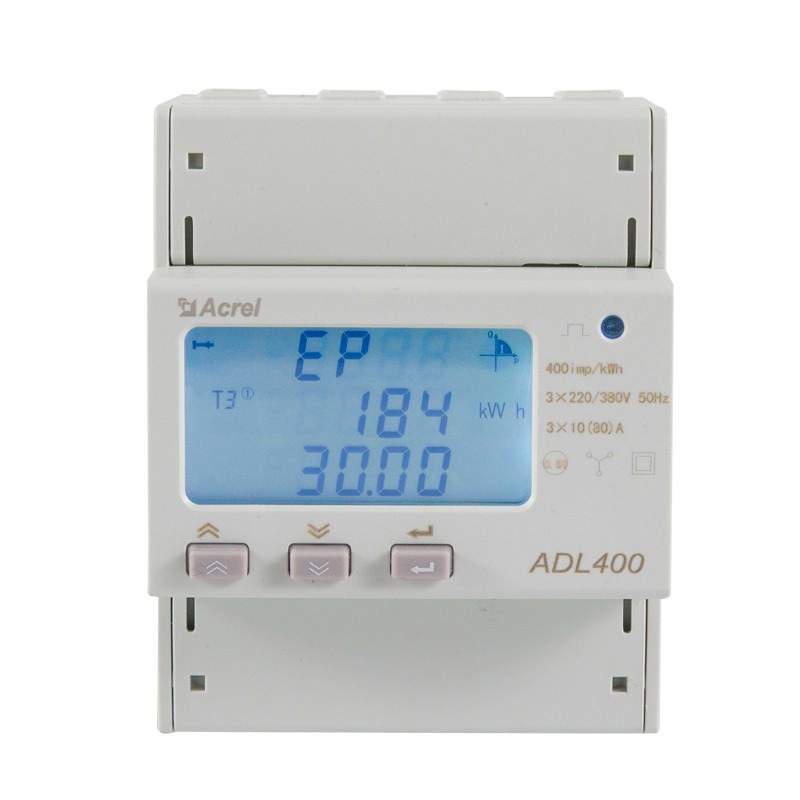 ADL400/C多功能电表485/Modbus通讯三相四线3*220V/380V 10(80)A