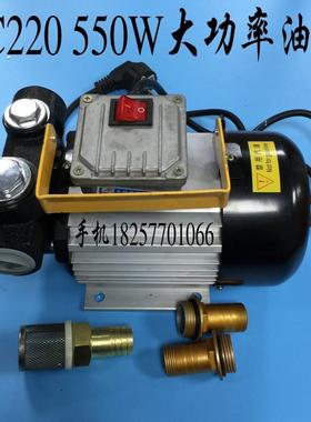 AC220VDC12V24V油泵柴油泵大流量油泵电动抽油泵输油泵550W
