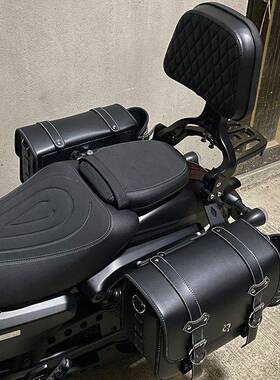 适用钱江闪150250V/闪300改装件快拆复古边包侧包闪350闪400闪500