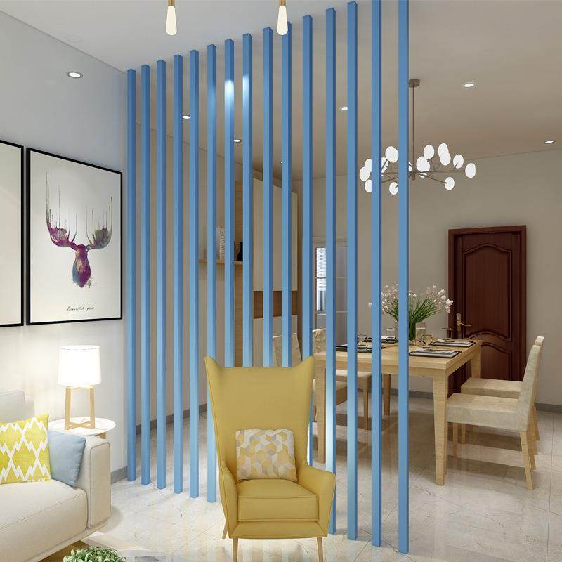 铁艺办公室屏风隔断墙现代简约北欧客厅卧室移动立柱装饰玄关