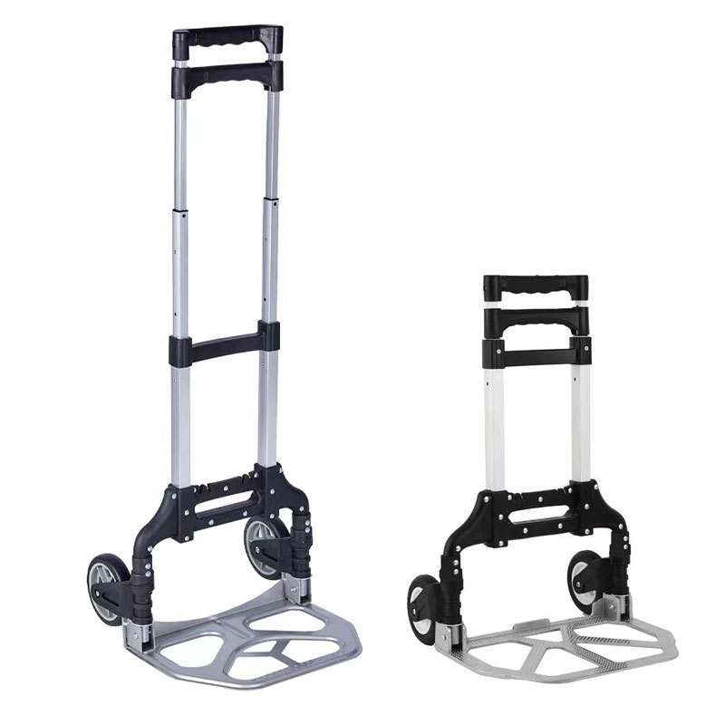 铝合金便携式折叠行李车拉杆车搬运车家用购物手推车