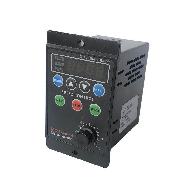 供应ux-52智能数显调速器单相交流电机调速器软启动6w-250w