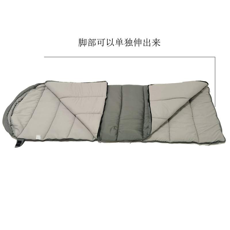 直销梯形睡袋柔软可机洗户外野营露营大人午休camping