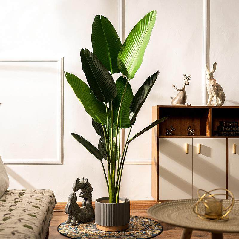北欧大型仿真绿植物旅人蕉客厅室内装饰假树落地盆栽盆景家居摆件,婴童用品,其它婴童用品,淘宝优惠券,粉丝福利购,淘宝优惠卷